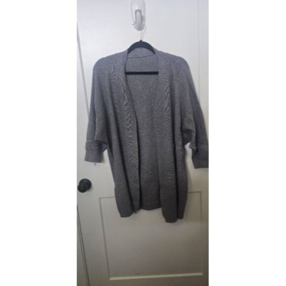 Grey Woman's Cardigan V-neck size large - Picture 1 of 3